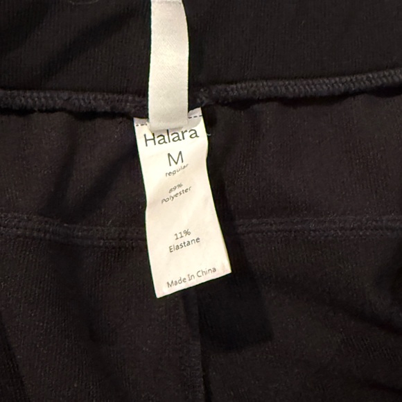 Halara Flex Hi Waisted Wide Leg Micro Waffle Work Pants Medium - Picture 7 of 7